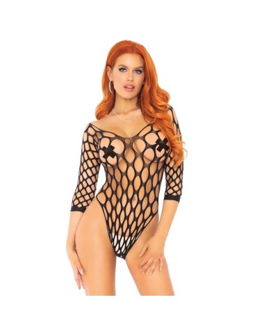 leg avenue teddy avec trous taille unique