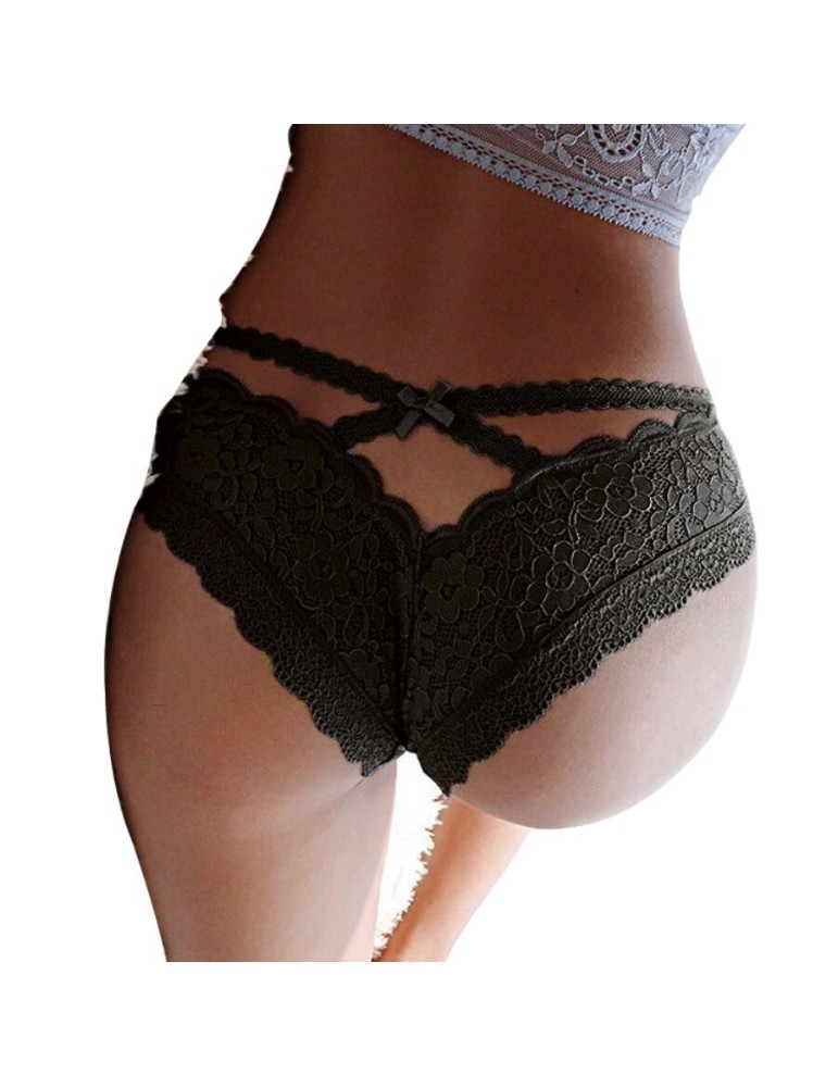 culotte en dentelle florale queen lingerie_2
