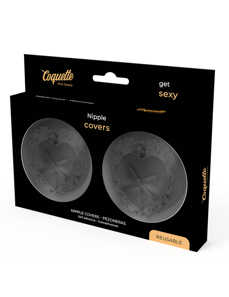 couvre-tétons en dentelle noire coquette chic desire_4