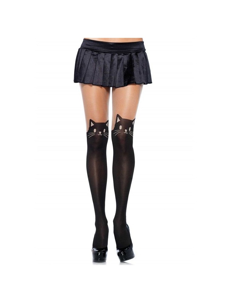 leg avenue collants opaques motif chat
