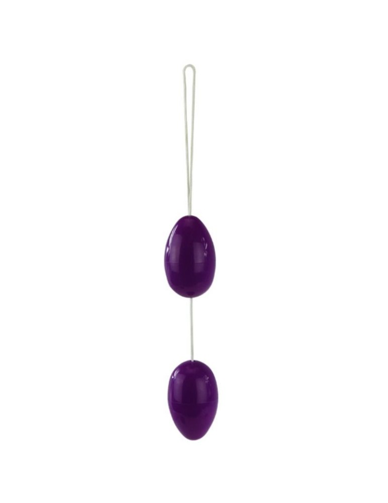 jumeaux boules perles anales lilas