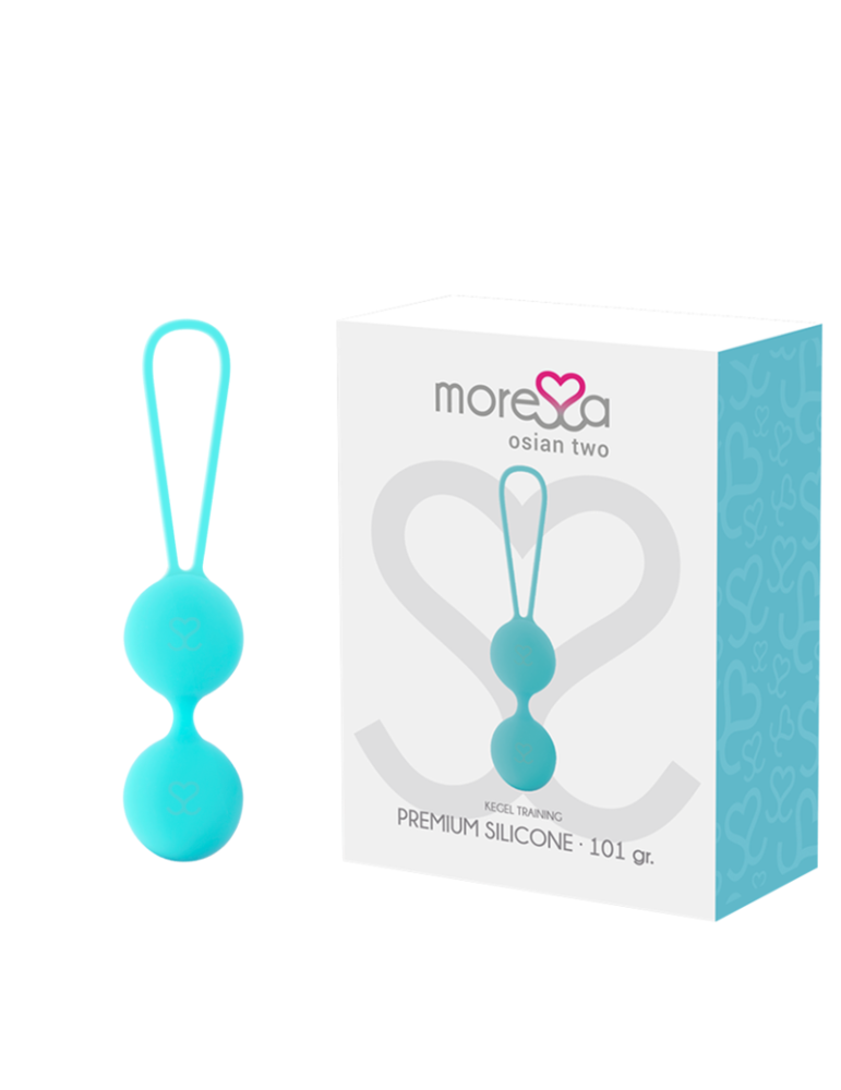 amoressa osian deux silicone premium turquoise