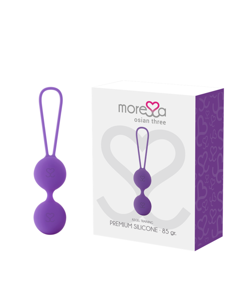 amoressa osian trois lilas de silicone de qualité supérieure
