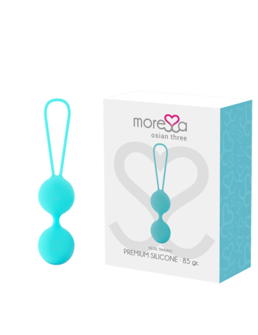 amoressa osian trois silicone premium turquoise
