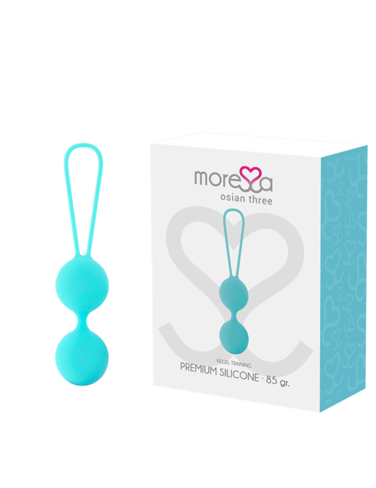 amoressa osian trois silicone premium turquoise