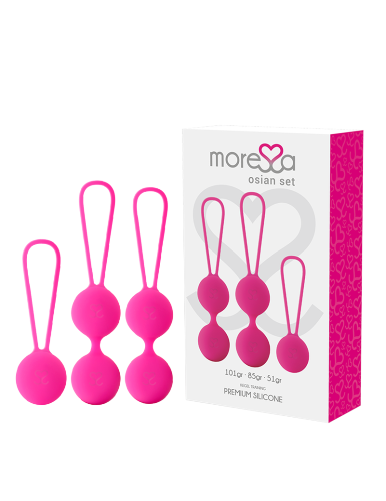 amoressa osian set premium silicone rose