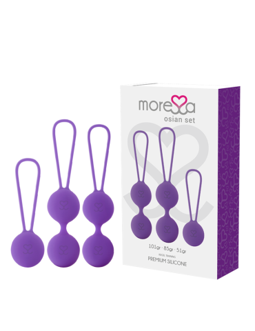 amoressa osian set premium silicone lilas