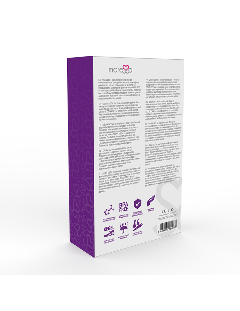 amoressa osian set premium silicone lilas_4