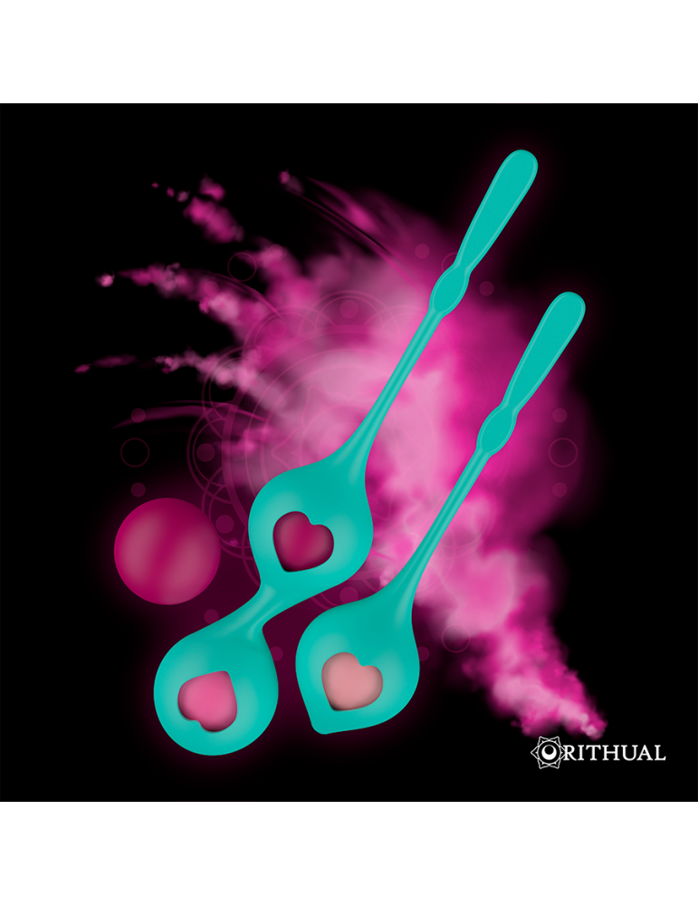 ensemble d'entraînement pelvien rithualdeva aqua green_8