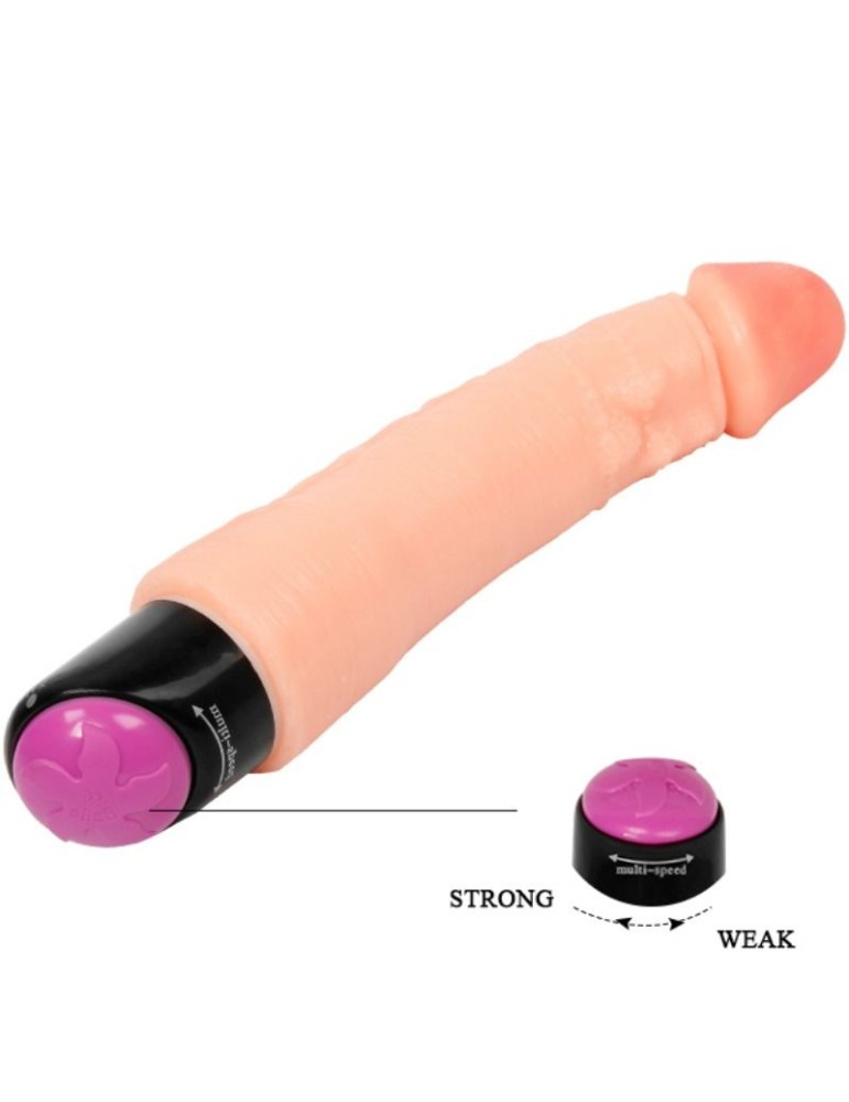vibromasseur réaliste flexible de 25 cm_3