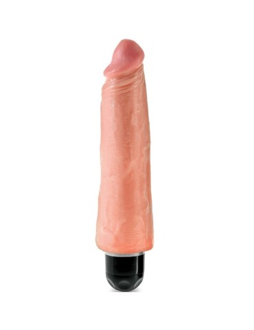vibromasseur rigide réaliste king cock 20,3 cm - naturel