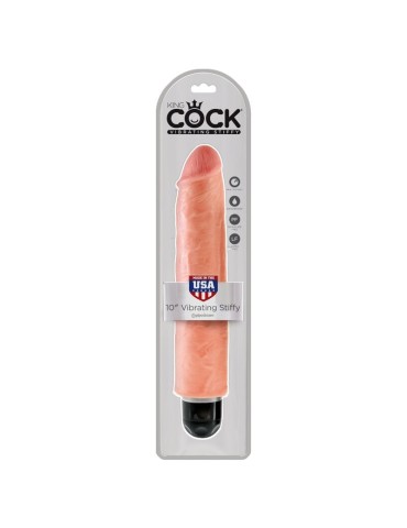 vibromasseur rigide réaliste king cock 25,4 cm - naturel_3