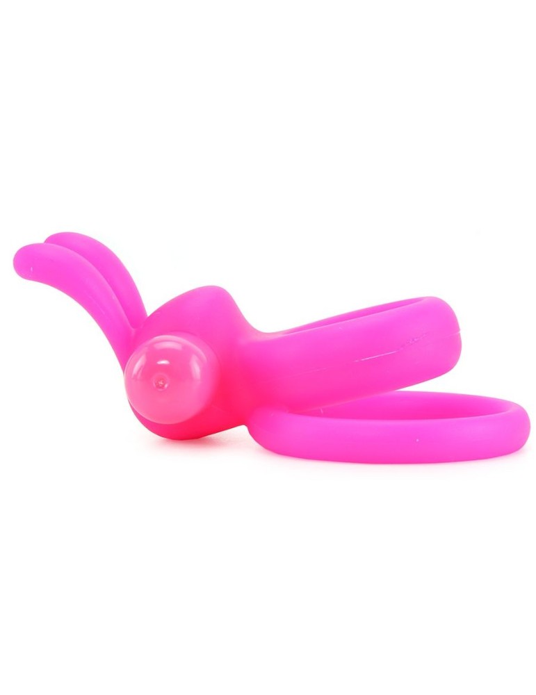 screaming o ohare double anneau lapin rose_3