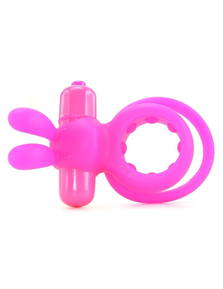 screaming o ohare double anneau lapin rose_4