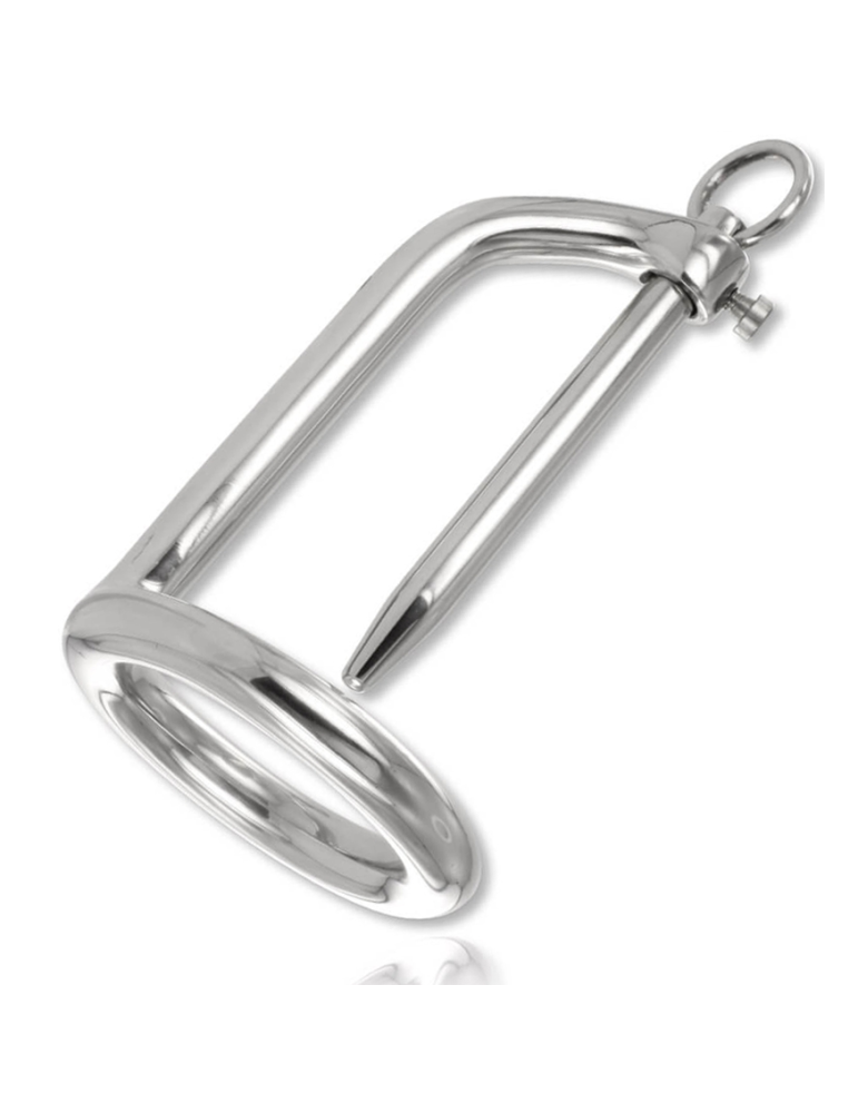 anneau de gland dur en métal avec bouchon