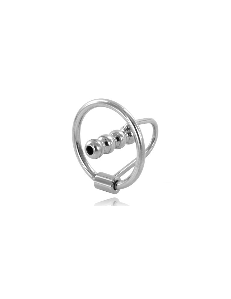 anneau de gland en métal avec bouchon urétral 28mm