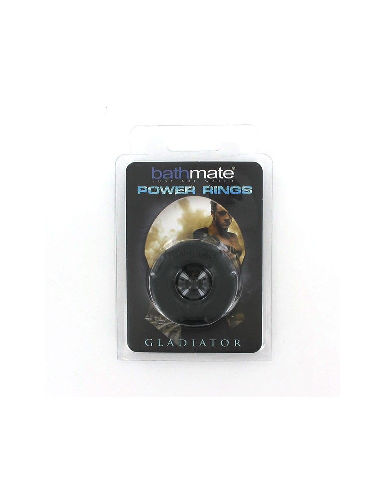 anneau de pénis de gladiateur noir bathmate