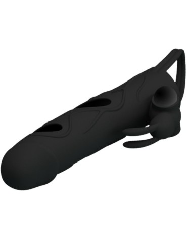 étui en silicone pretty love avec vibration 14 cm_3