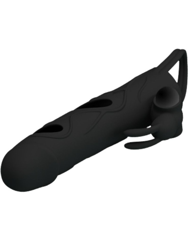 étui en silicone pretty love avec vibration 14 cm_3