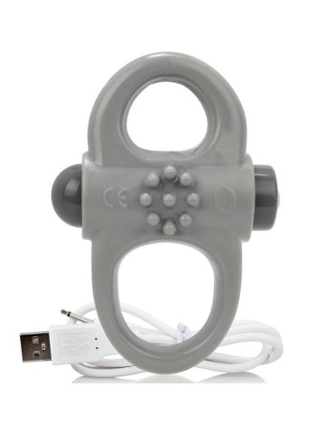 vibromasseur de yoga rechargeable screaming o ring gris