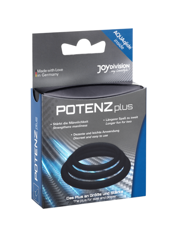 potenzplus kit de 3 anneaux péniens (s, m, l) noir_3