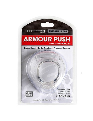 poussoir d'armure perfecfit - transparent