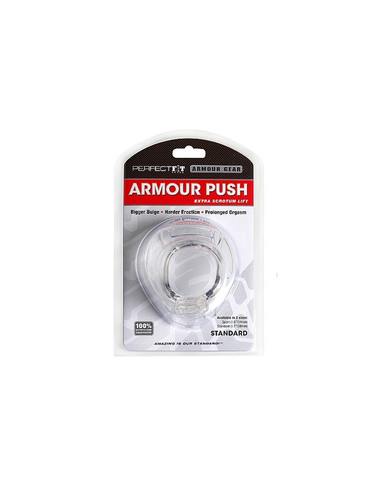 poussoir d'armure perfecfit - transparent