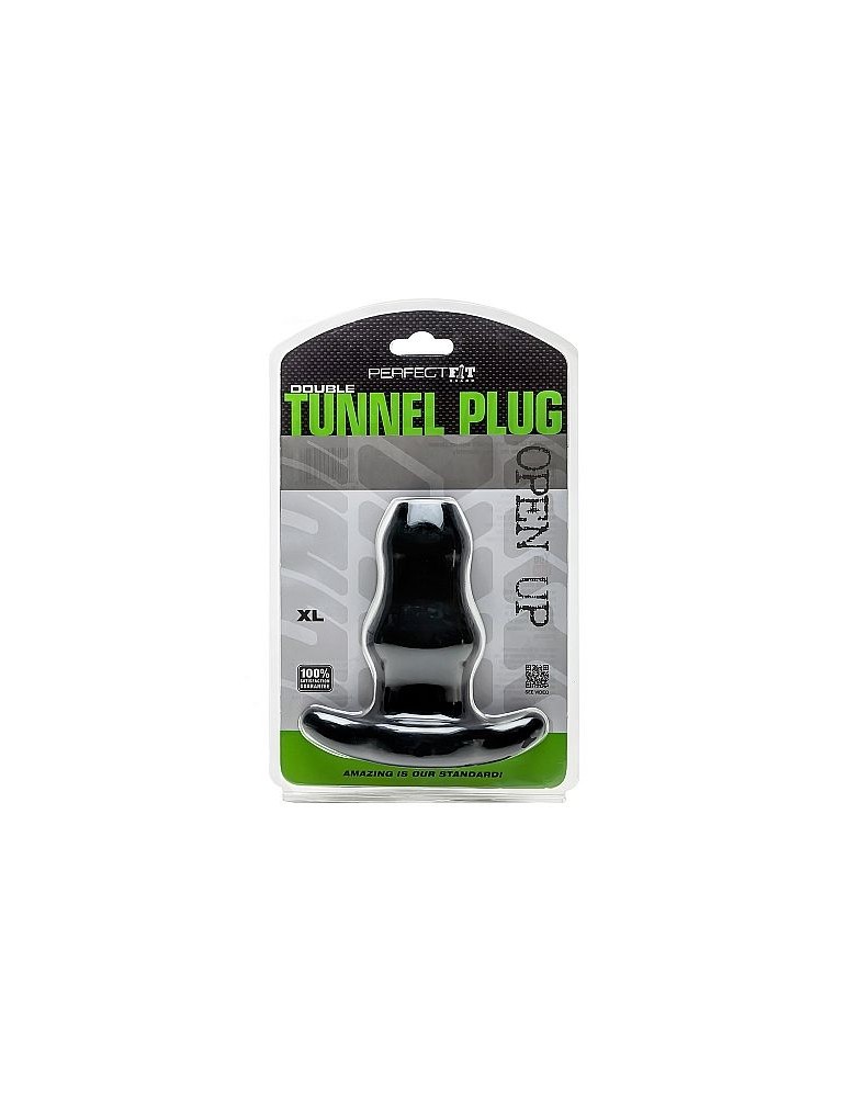 perfect fit double fiche tunnel xl - noir