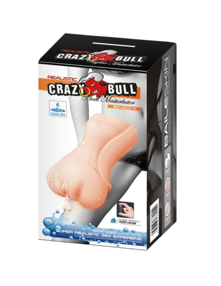 crazy bull - masturbateur vagin à peau d'eau_5