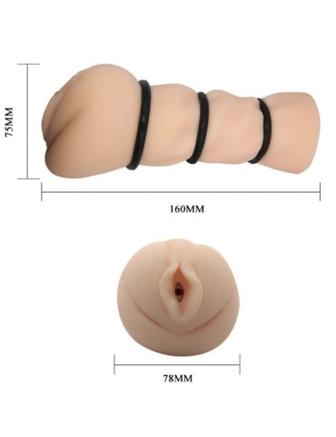 masturbateur vagin taureau fou avec anneaux_5