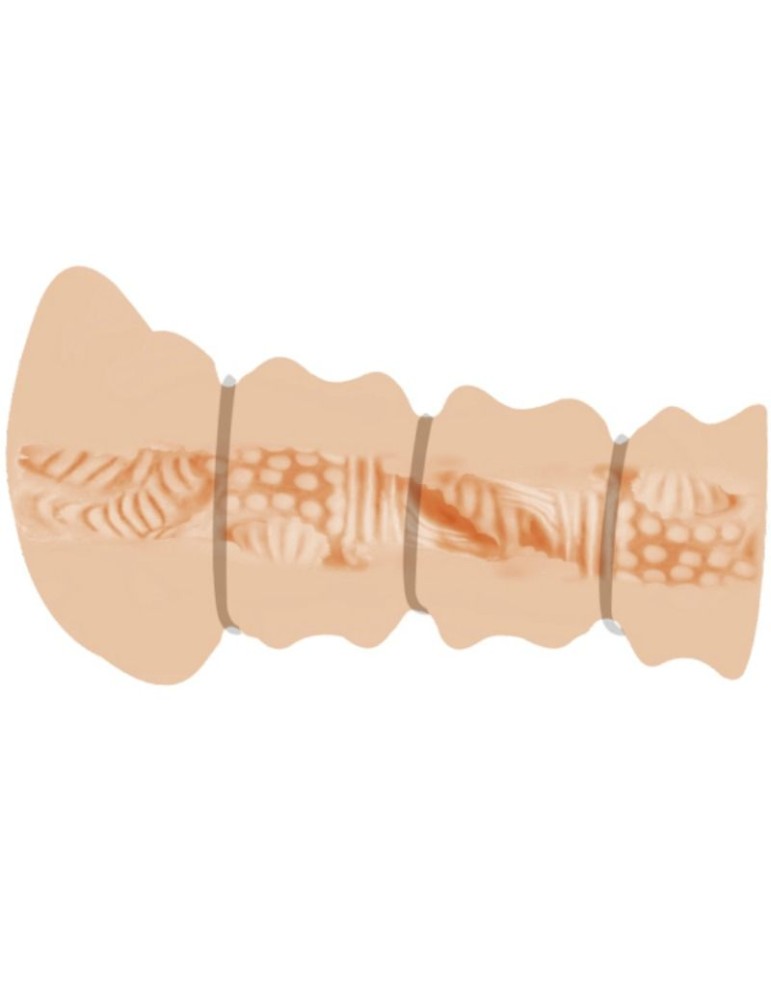 crazy bull - masturbateur avec anneaux - modèle vagin 2_4