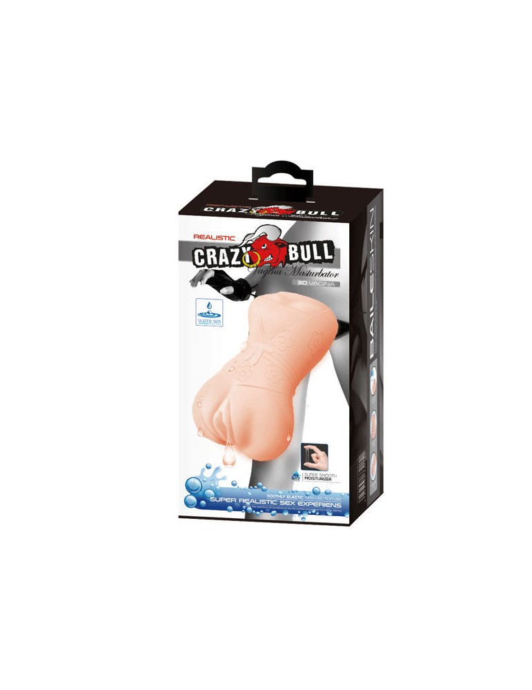 crazy bull - masturbateur à peau d'eau - modèle vagin 4_5