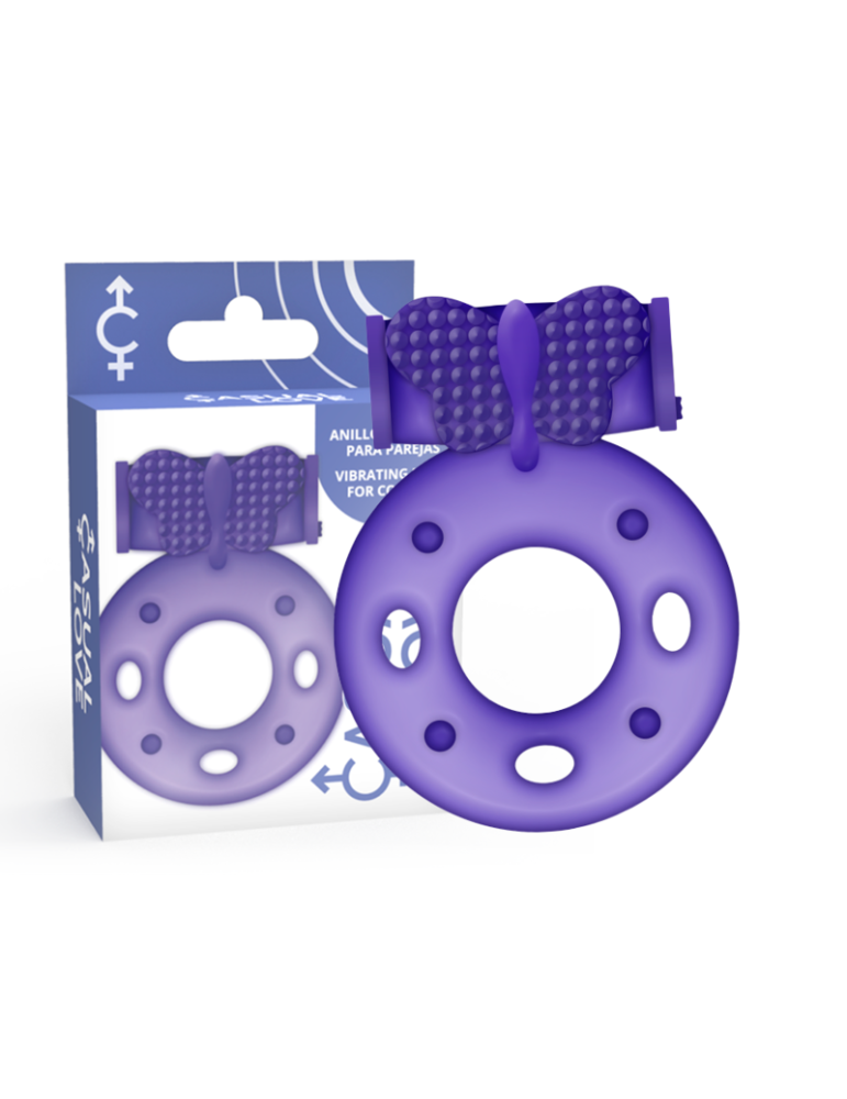 anneau d'amour casual 32 lilas