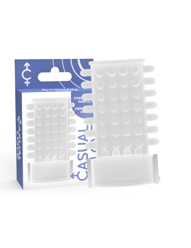 gaine de pénis de vibromasseur transparent anneau occasionnel