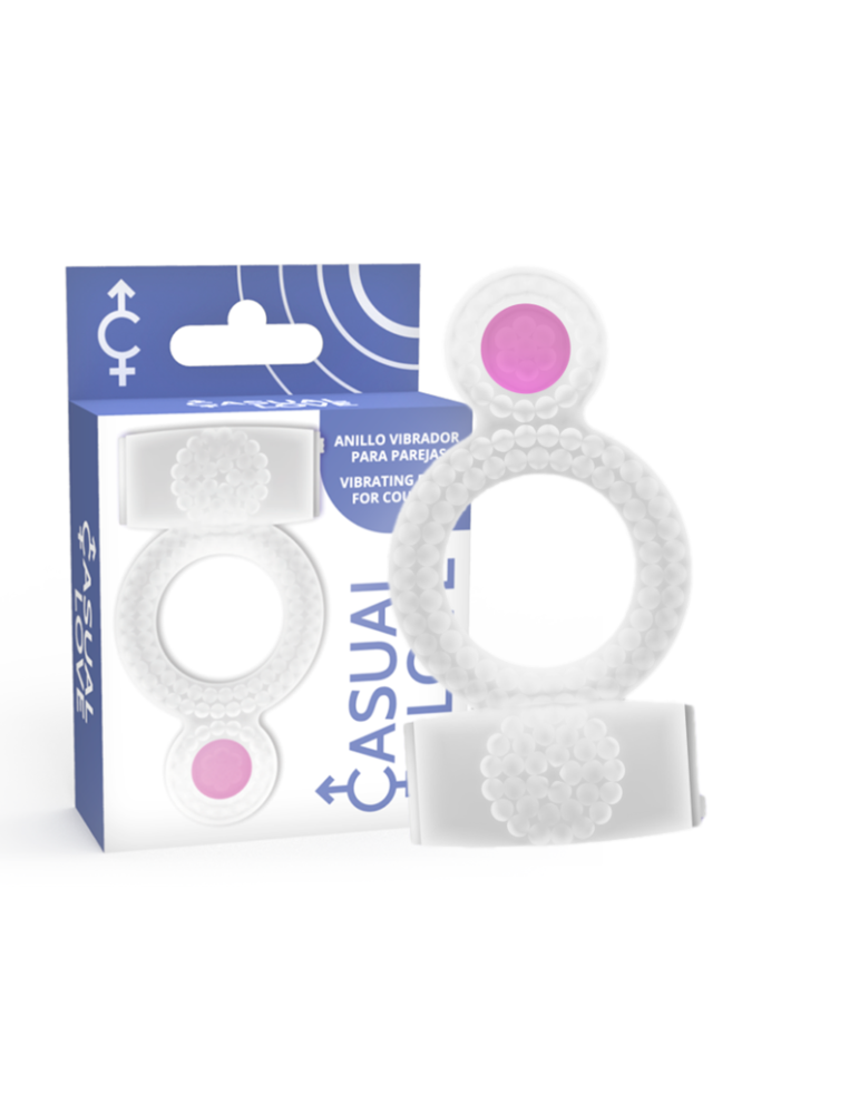 anneau occasionnel anneau transparent double plaisir