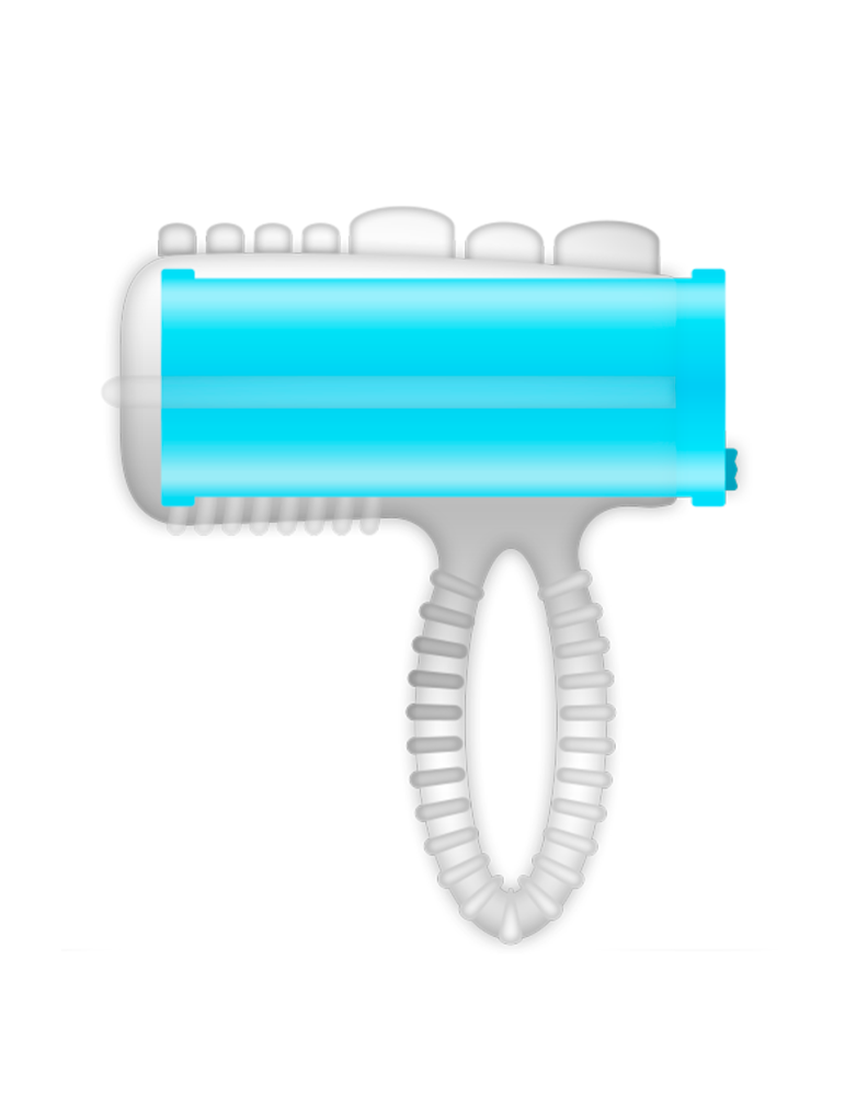 anneau occasionnel langue vibrante bleu_2