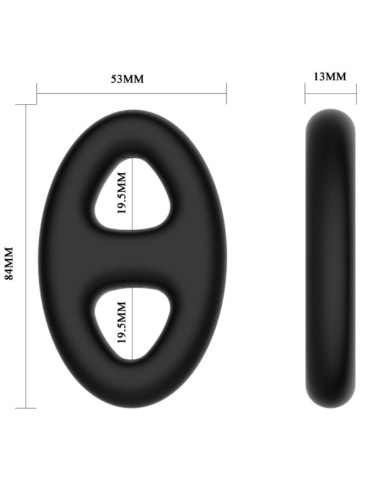 crazy bull - anneau en silicone double super doux_5