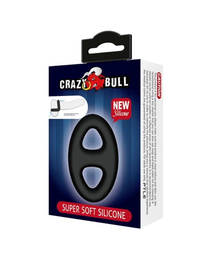 crazy bull - anneau en silicone double super doux_6