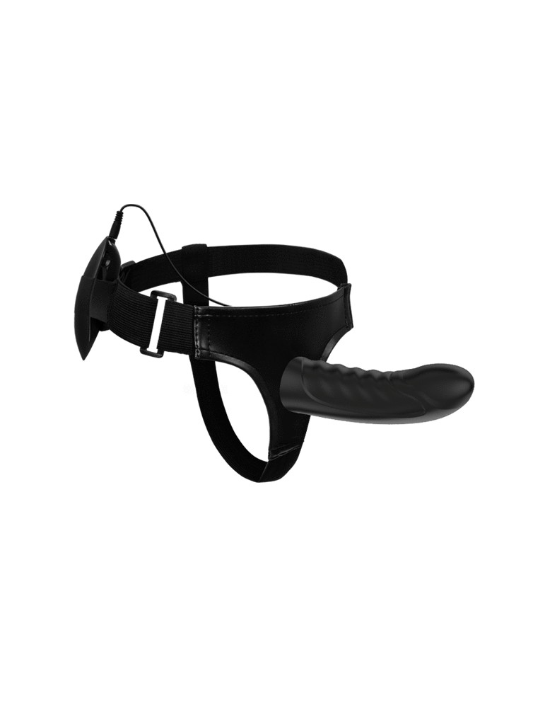 pretty love marvin strap on avec vibration et gode creux