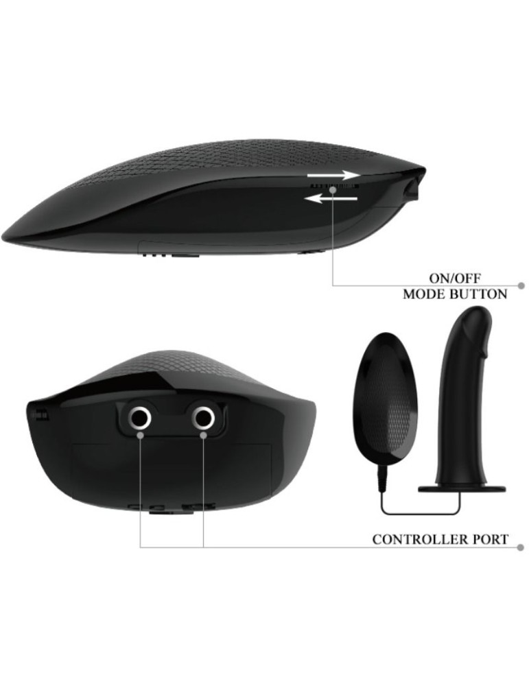 pretty love marvin strap on avec vibration et gode creux_3