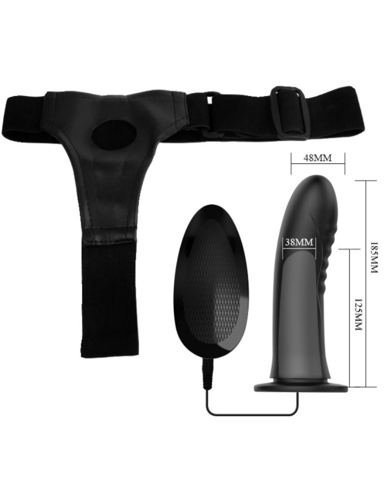 pretty love myron strap on avec vibration et gode creux_9