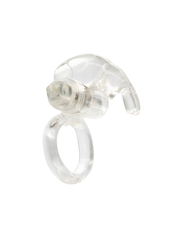 anneau vibrant en silicone transparent sevencreations