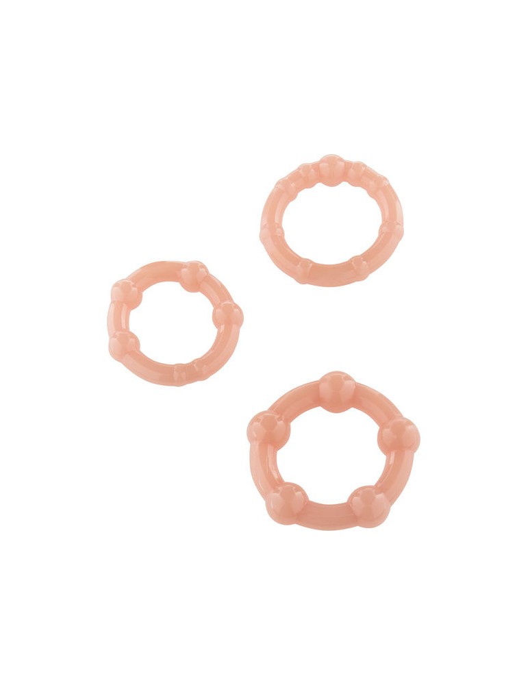 sevencreations set trois anneaux de pénis peau
