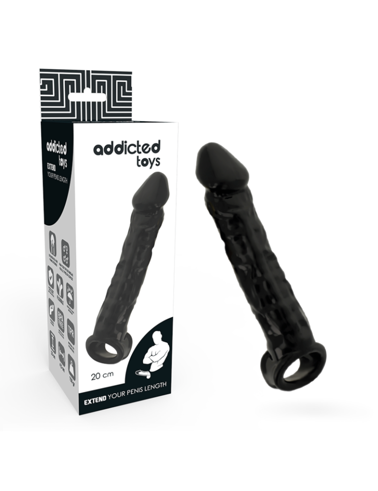 addicted toys extenseur de pénis noir