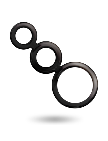 jouets accro mis anneaux de pénis et de testicules noirs_3