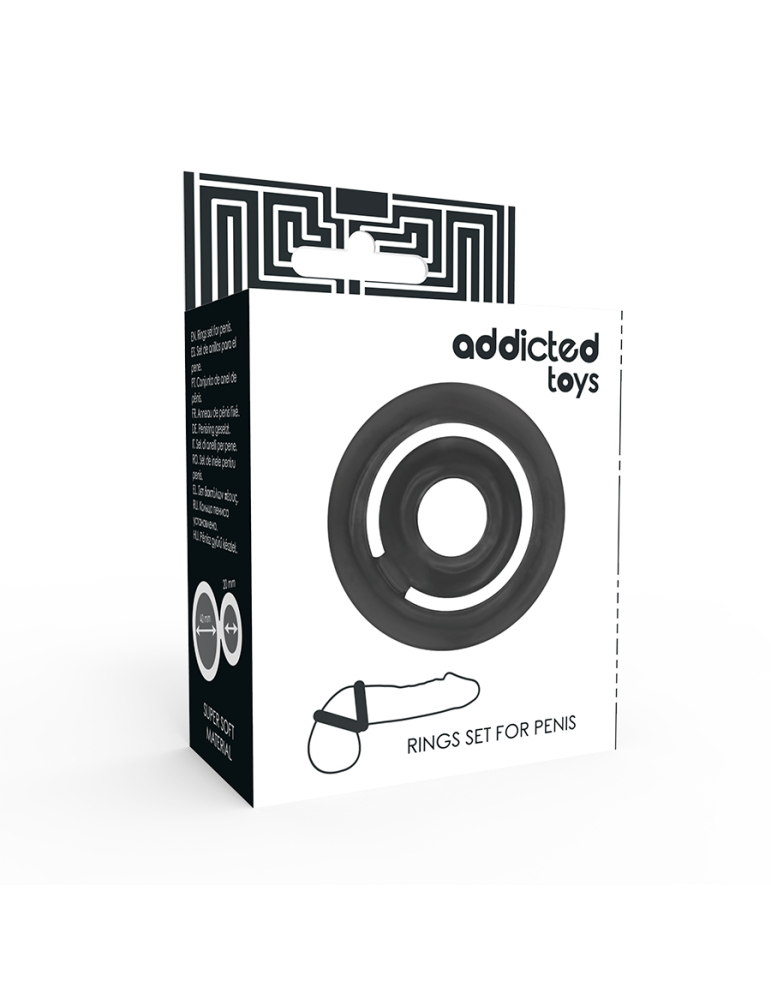 addicted toys potenz set anneaux péniens noirs_4