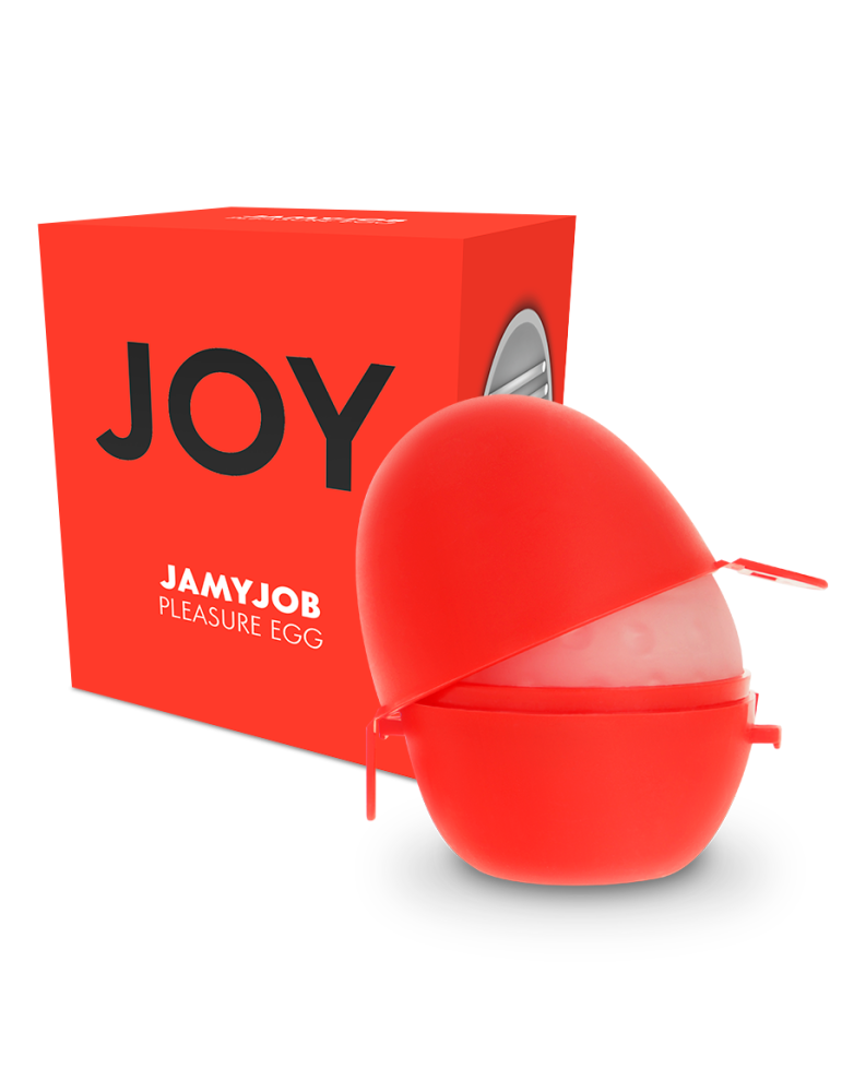 jumyjob egg masturbateur discret version rouge joy
