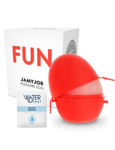 jumyjob egg masturbateur discret red edition fun