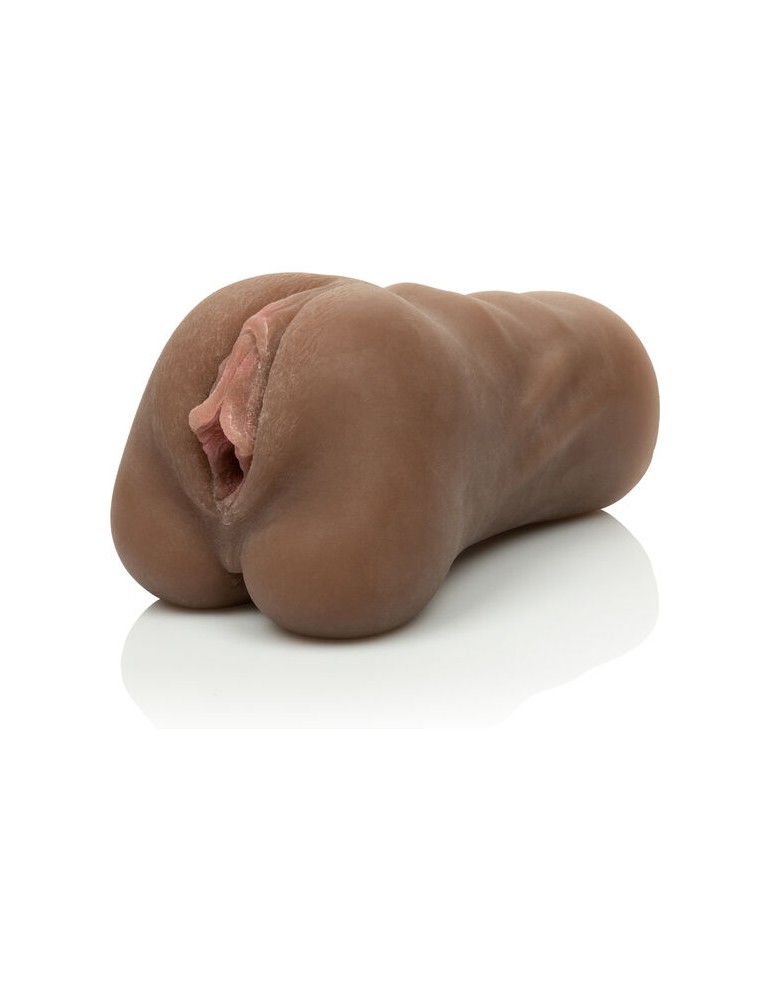 masturbateur vagin marron calex stroke it