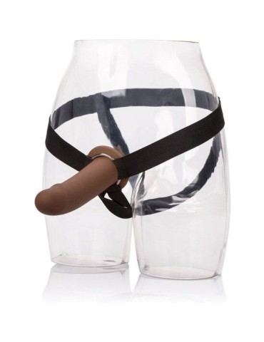 calex strap on avec gode creux marron